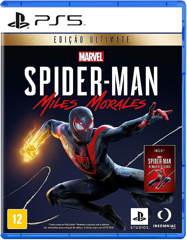 Spider Man Miles Morales Edição Ultimate PS5