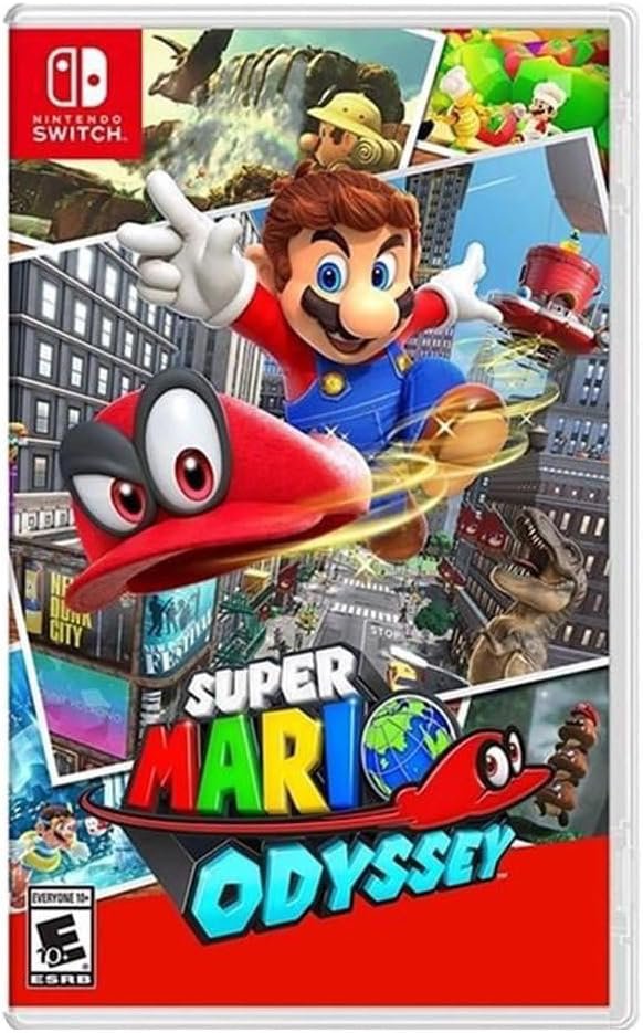 Super Mario Odyssey nintendo switch semi novo