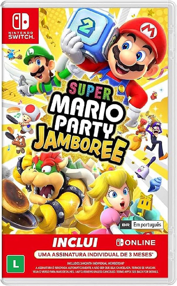 Super Mario Party Jamboree nintendo switch semi novo
