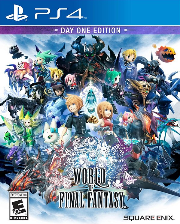 World of Final Fantasy edição de lançamento semi novo
