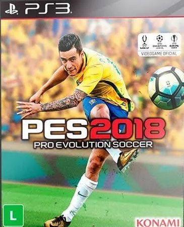 PES 2018 ps3 semi novo