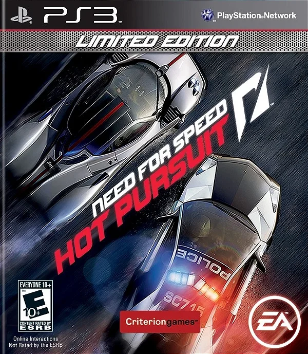 Need For Speed Hot Pursuit Edição Limitada ps3 semi novo