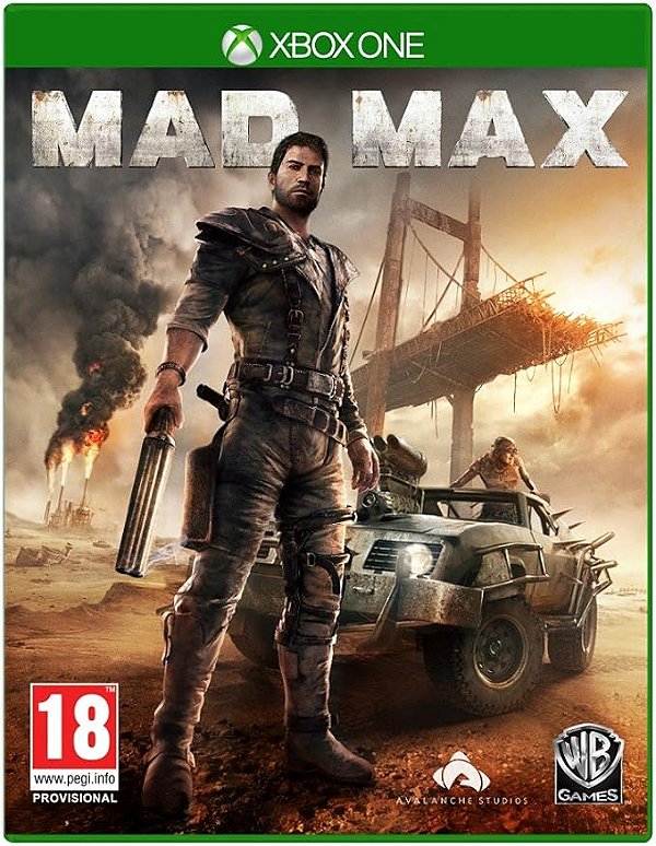 Mad Max xbox one semi novo