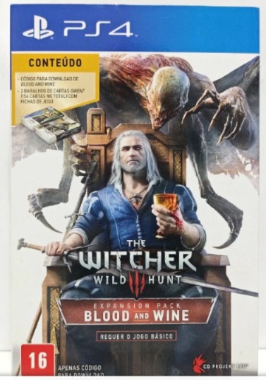 Pacote de Expansão The Witcher 3 Wild Hunt: Blood and Wine