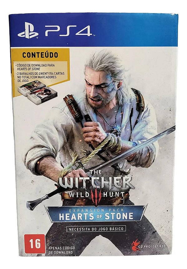 Pacote de Expansão The Witcher 3 Wild Hunt hearts of stone ps4