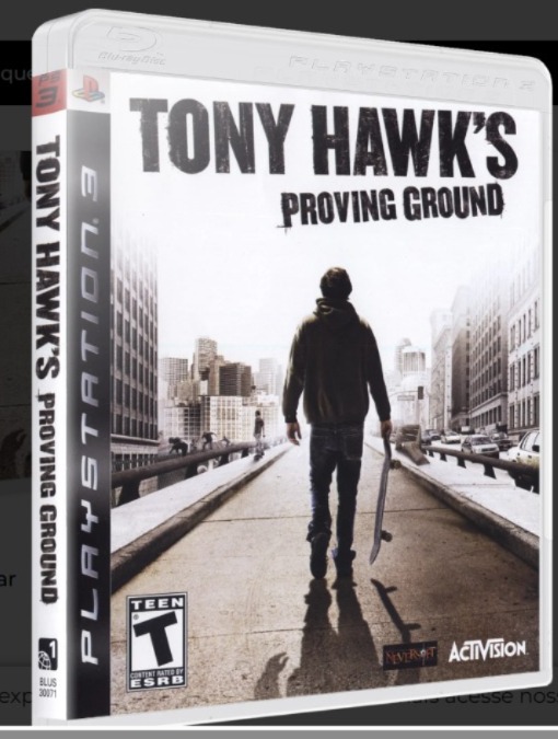 Tony Hawks Proving Ground Seminovo PS3