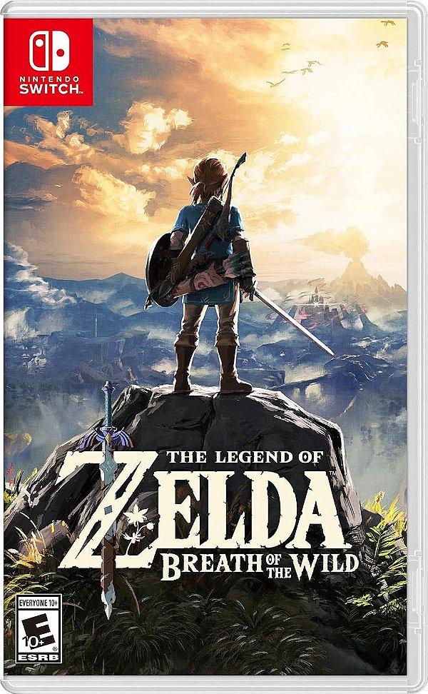 The Legend Of Zelda Breath of The Wild Nintendo Switch semi novo (somente cartucho)