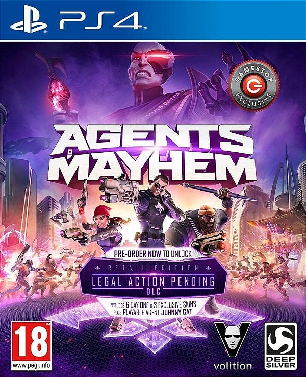 Agents Of Mayhem semi novo