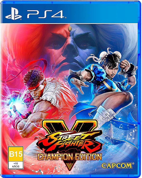 Street Fighter V Champion Edition semi novo