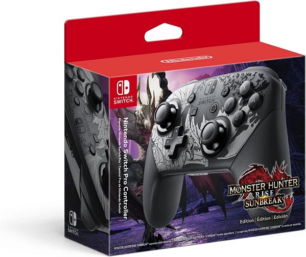 Pro Controller Monster Hunter Rise Sunbreak Edition