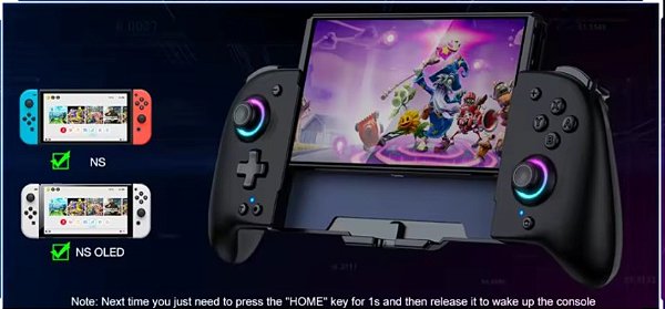 Controle nintendo switch semi novo
