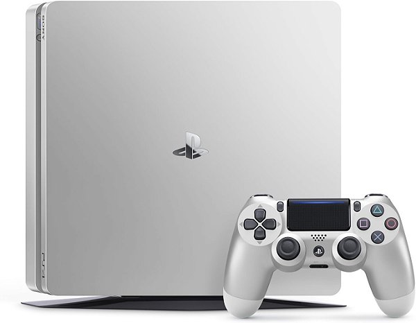 Playstation 4 Slim 1tb Prata semi novo