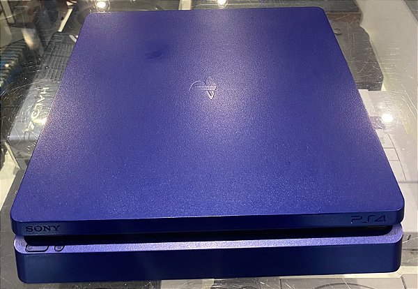 Playstatiton 4 Slim 1tb azul semi novo