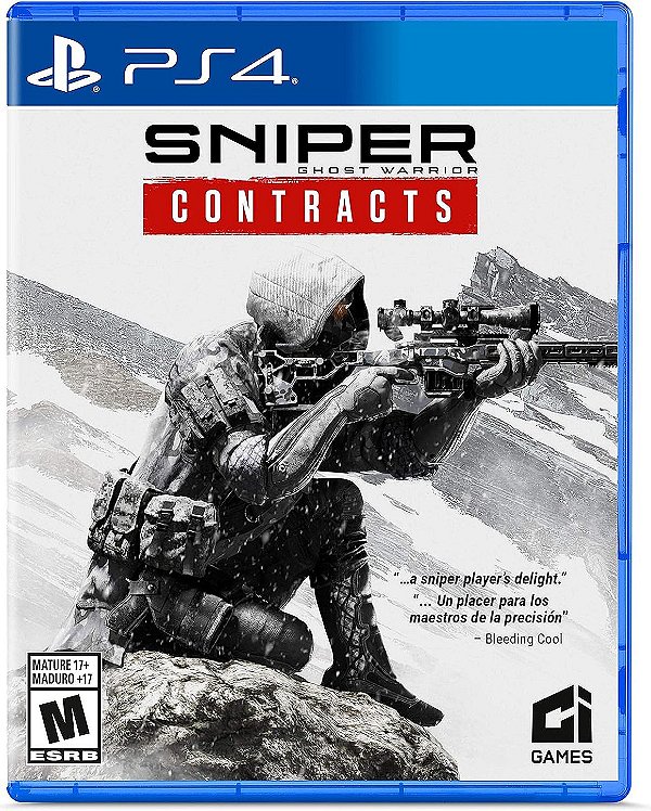 Sniper ghost warrior contracts semi novo ps4