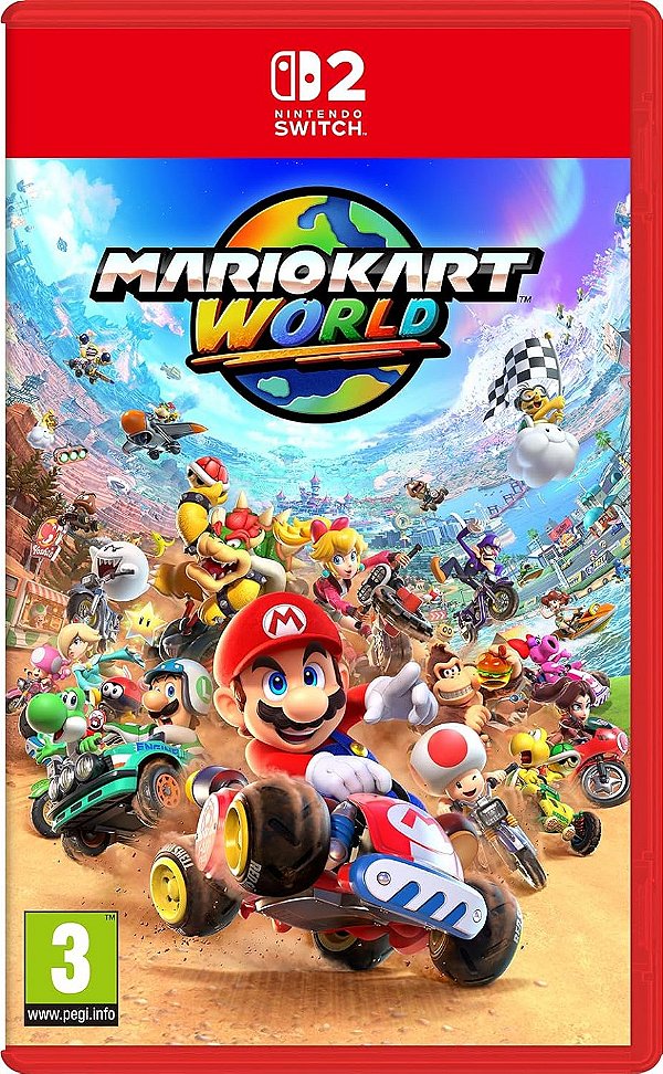 Mario kart world semi novo nintendo switch 2