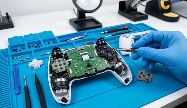 Substiutição pads botões dualsense