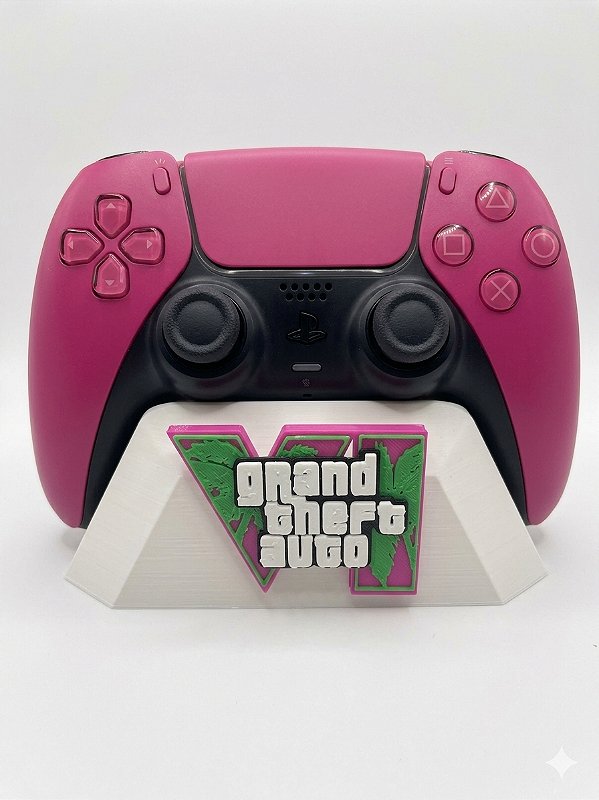 Suporte branco gta 6 dualsense