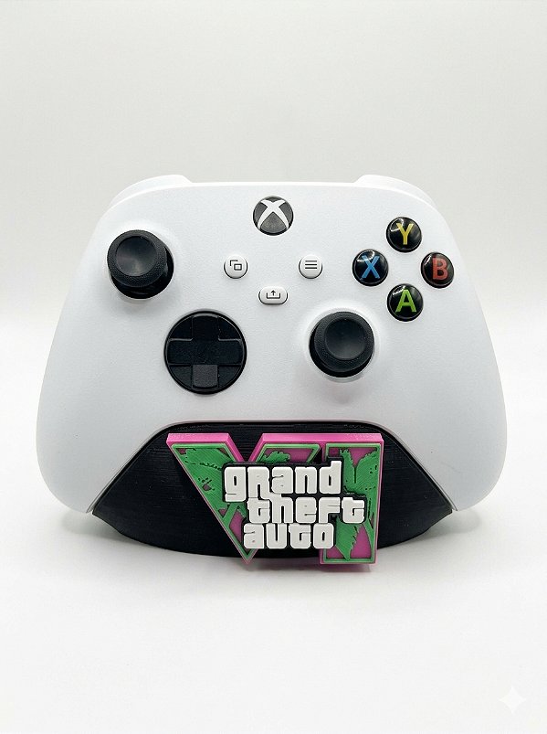 Suporte preto gta 6 controle xbox