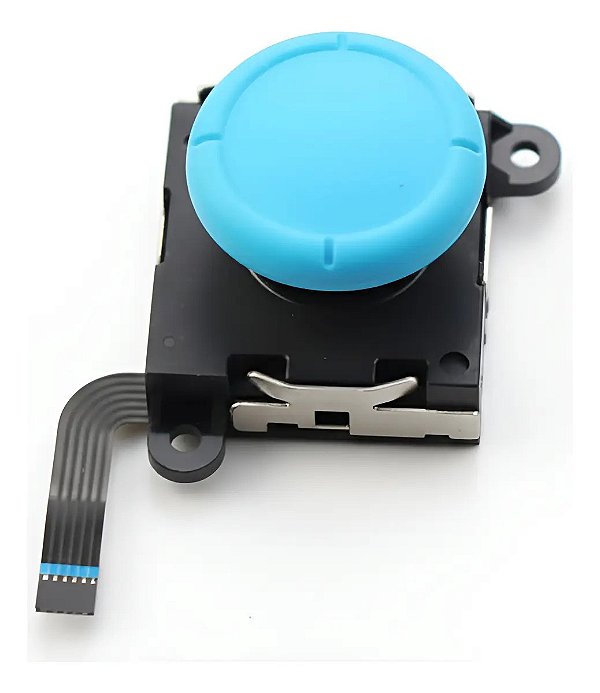 Substituição analógico direito azul joy con nintendo switch 2