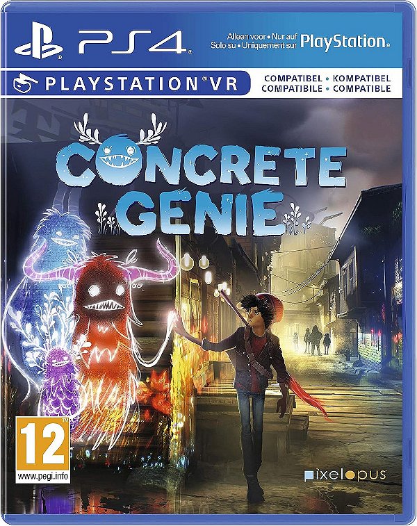 Concrete genie semi novo ps4