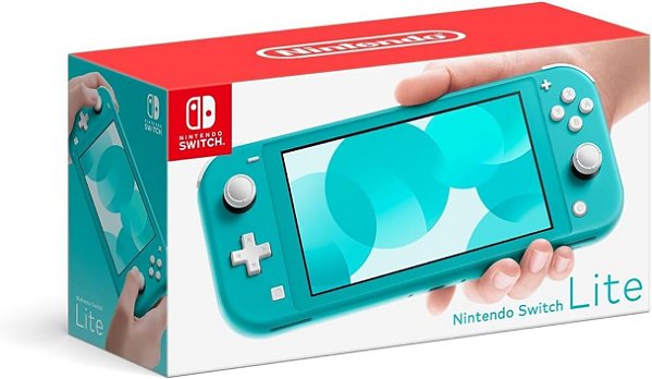 Nintendo switch lite azul turquesa desbloqueado semi novo