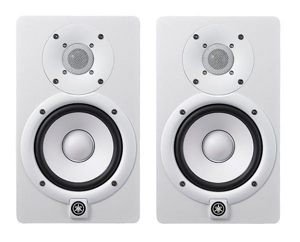 Yamaha HS5 PAR Wh Branco - Monitor de Referência para Estúdio 70w RMS
