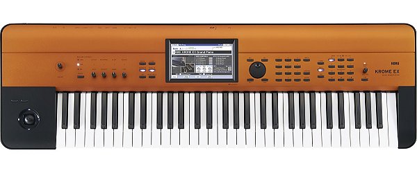 Korg Krome EX 61 Copper Sintetizador - Edição Especial