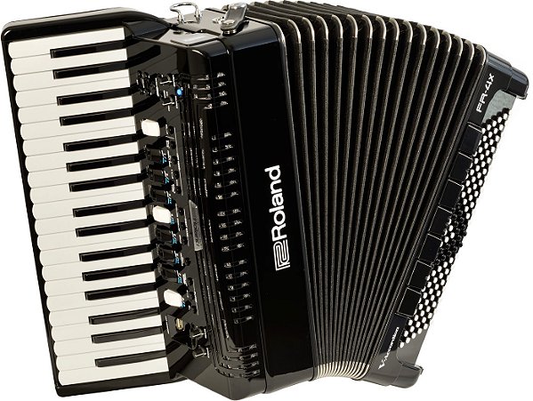 Acordeon Elétrico Roland FR-4x Bk