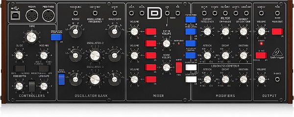 Behringer Model D - Sintetizador analógico