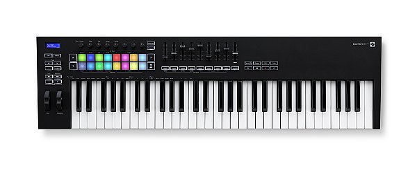 Teclado Controlador Novation Launchkey 61 Teclas Mk3 Midi Usb