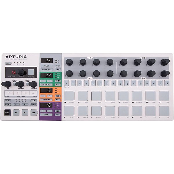 Arturia BeatStep Pro - Controlador e sequenciador MIDI/Analógico