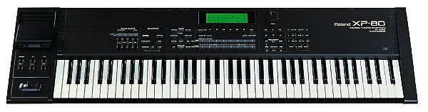Teclado Workstation Roland XP-80 xp80 xp 80 com 76 teclas e 64 vozes - Seminovo