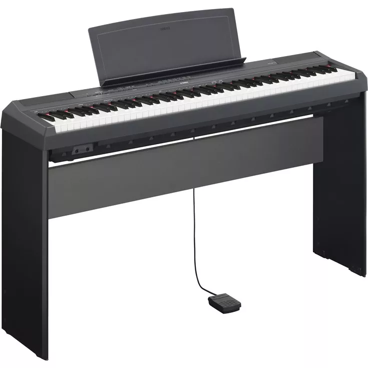 Kit Piano Digital Yamaha P45 p-45 88 teclas com Suporte L-85