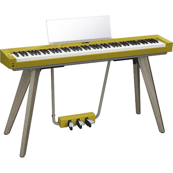 Casio Privia PX-S7000 Piano digital portátil de 88 teclas HM Amarelo -  Classic Keyboards - Especialistas em Teclados