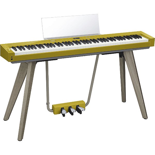 Casio Privia PX-S7000 Piano digital portátil de 88 teclas HM Amarelo