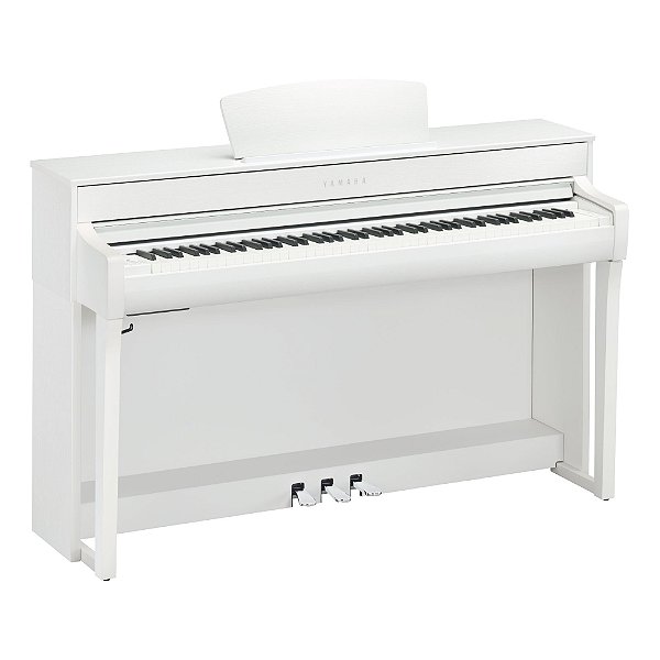 Piano Digital Yamaha Clavinova CLP-735 White 88 Teclas com Banco