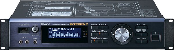 Roland INTEGRA-7 integra 7 - Módulo de Som SuperNATURAL - Showroom