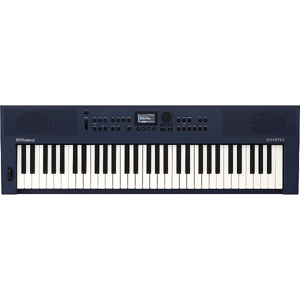 Teclado Roland GO Keys 3 Midnight Blue com 61 Teclas