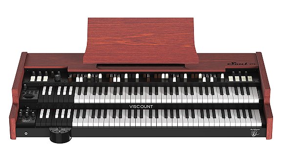 Viscount Legend Soul 273 Órgão Tonewheel com dois teclados