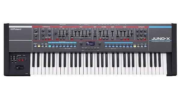 Teclado Sintetizador Roland JUNO-X juno x com 61 Teclas
