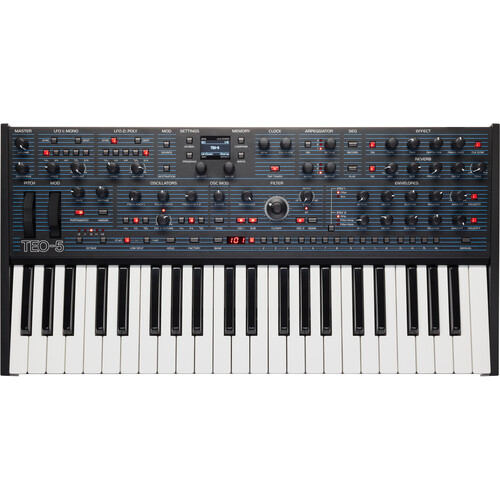 Teclado Oberheim TEO-5 teo 5 Sintetizador Analógico Polifônico compacto
