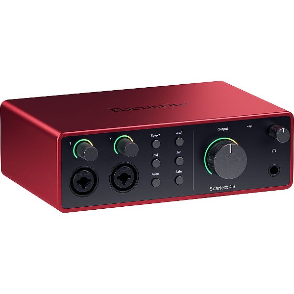 【爆買い！】 (4ª 4i4 Scarlett Focusrite geração) MIDI áudio de Interface DTM・DAW