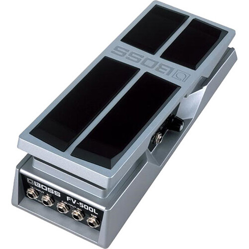 Pedal de volume e expressão BOSS FV500L