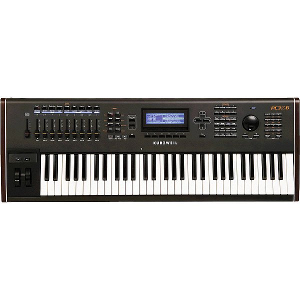 Teclado Workstation Kurzweil PC3K6 de 61 teclas Expandido Full Seminovo