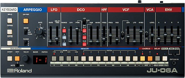 Roland Boutique JU-06A ju06a ju 06a Módulo de Som e Sintetizador