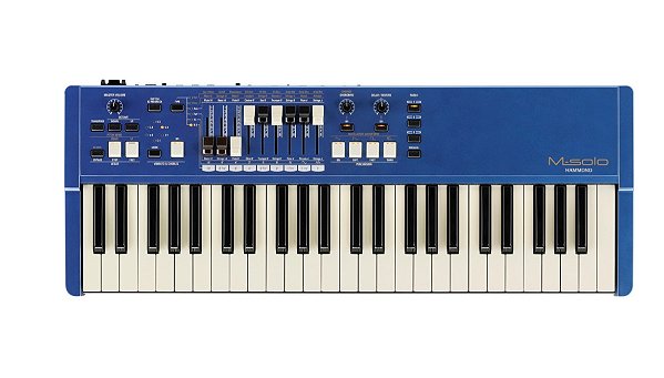 Teclado Orgão Hammond M-solo msolo m solo Azul