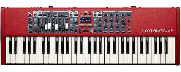 Teclado Sintetizador Nord Electro 6D 61 teclas Showroom