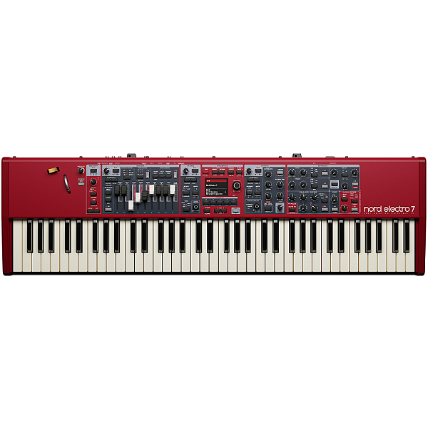 Piano de palco Nord Electro 7 com 73 teclas semi-pesado - PRÉ VENDA
