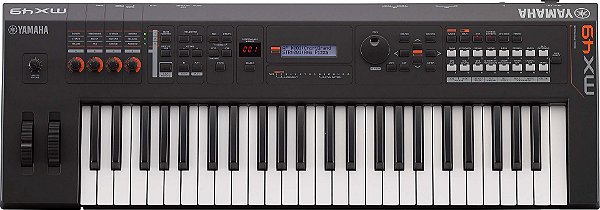 Teclado Sintetizador Yamaha MX49 v2 Preto Seminovo
