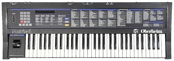 Oberheim Matrix 6 Sintetizador Vintage 61 Teclas